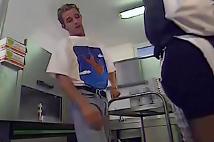 Private Classics, Hot Threesome in the Kitchen